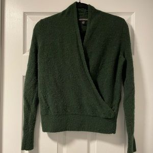 Banana Republic Green Wrap Sweater